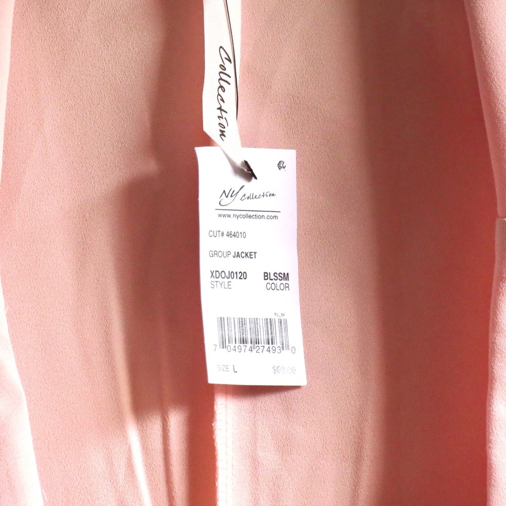 Drape Front NY Collection Jacket - Picture 2 of 4